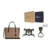 Coach Mollie Brand Logo Detachable Shoulder Strap Tote Bag Shopping Bag Women Tote Brown Black CV965-IMQRX