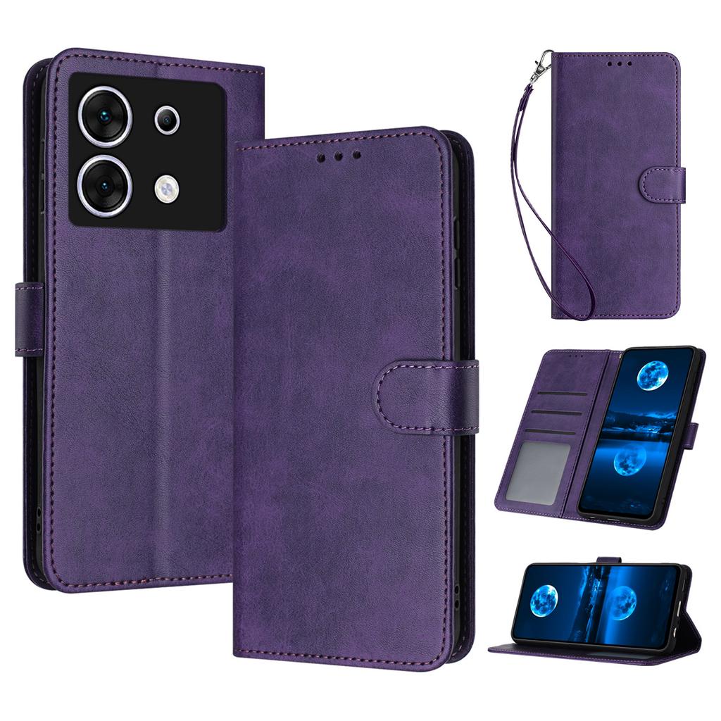 For Infinix Zero 30 5G Case Leather Wallet Magnetic Clasp Drop-Proof Smartphone Cover