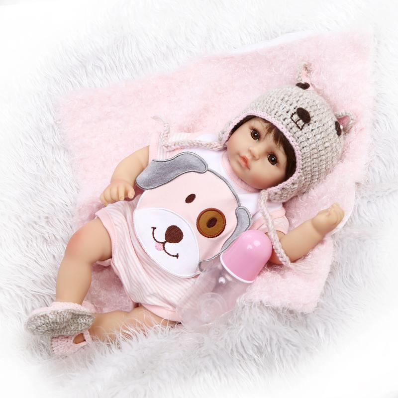 Doll Girl - Realistic Baby Role-Playing Toy with Soft Rubber