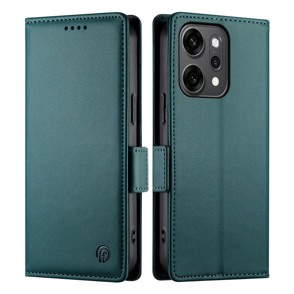 For Oppo Reno14 Pro 5G (Global) Stand Case PU Leather Wallet Phone Cover