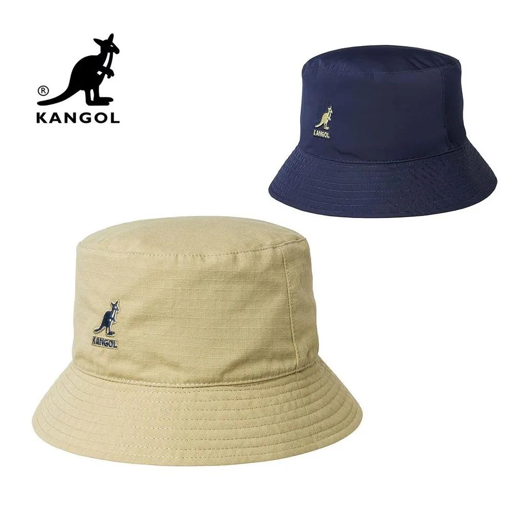 KANGOL Bucket Hat Reversible K5364 Khaki Navy M(56~58)