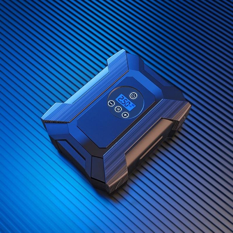 1Pc Car Air Pump Digital Display Car Air Pump Portable Car Mini Air Pump Handheld Off-Road Vehicle Air Pump