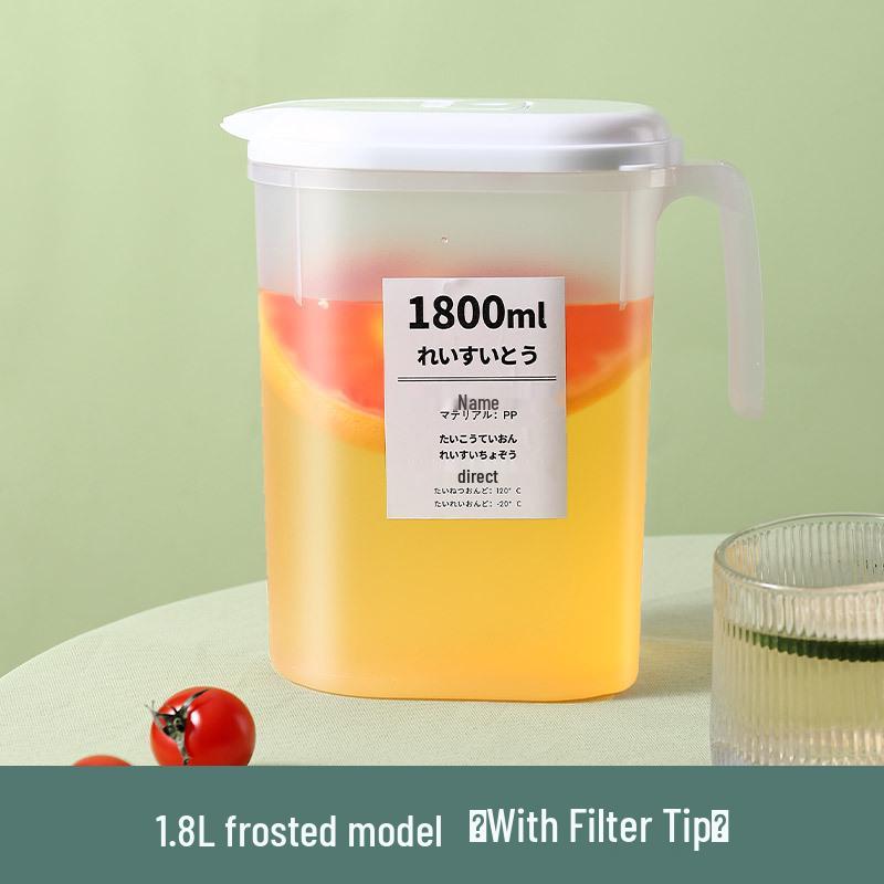 

Large Capacity Cold Brew & Beverage Jug - High Temp Resistant, Food Grade, Ideal for Summer Drinks.