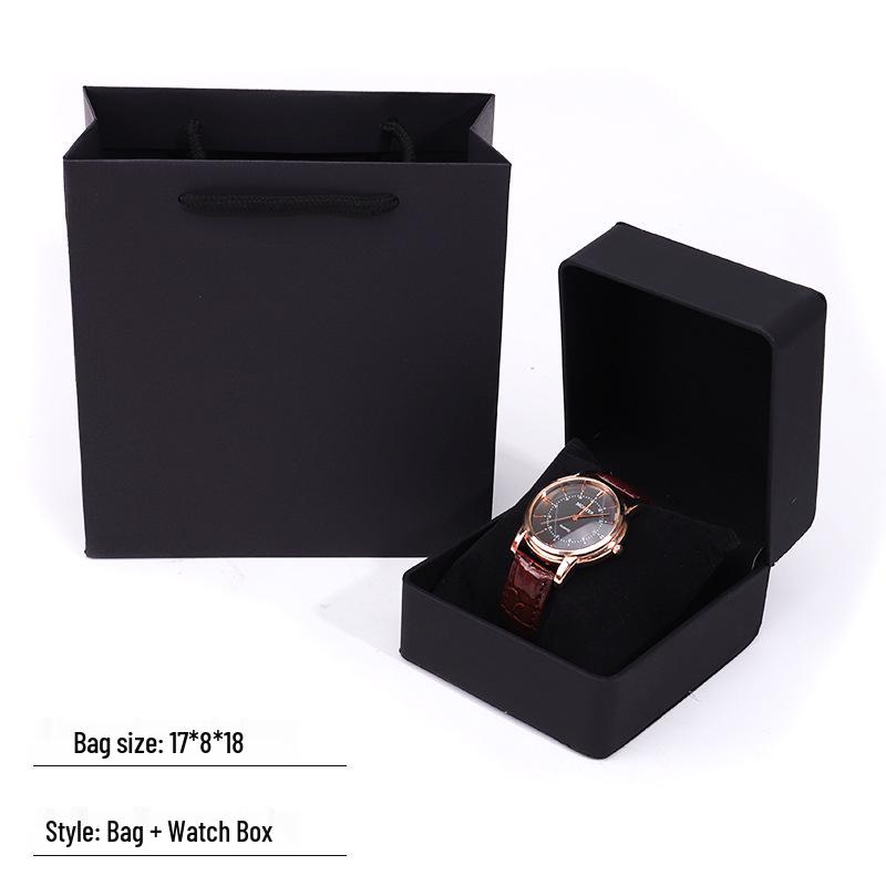 PU Watch Box: Flip-Top Display & Storage for a High-End Feel