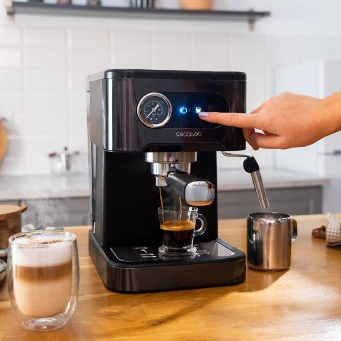 Coffee Machine - CECOTEC - Espresso 20 Pro Latte - 1350 W - 20 Bars - 1.5 L - Black
