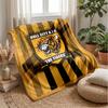 Coperta in Pile Flannel Hull FC Coperta Calda e Accogliente per Divano Letto Viaggio Uso in Tutte le Stagioni
