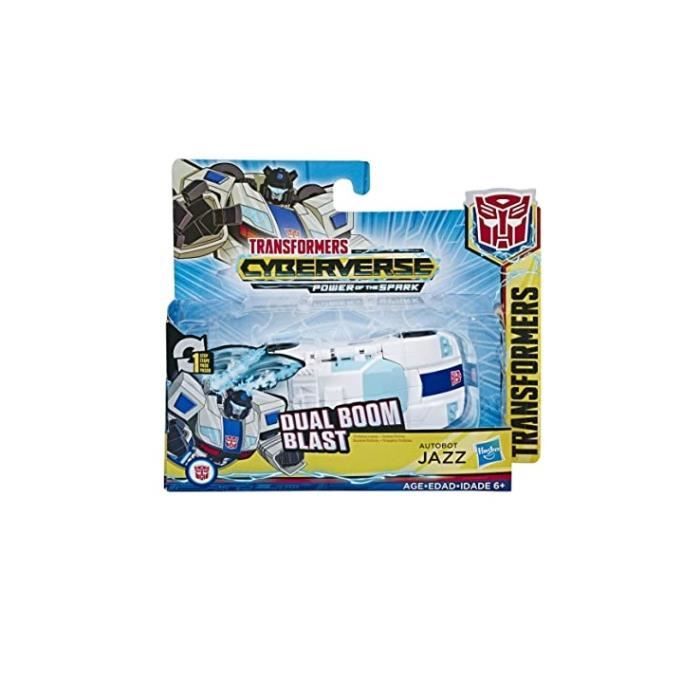Transformers Cyberverse Potere della Scintilla AUTOBOT JAZZ DOPPIO BOOM BLAST Robot giocattolo giochi Action Figure Transformers rara collezione