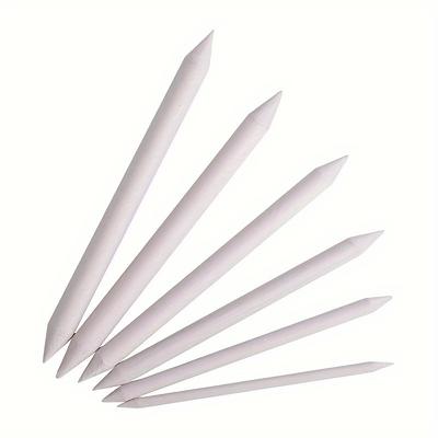 Blending Smudge Stump Stick Tortillon Sketch Art White Drawing Charcoal Sketcking Tool Rice Paper Pen Artist Supplies