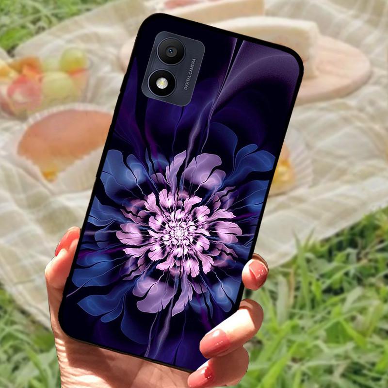 Etui do Alcatel 1B 2022 5031D 5031G Czarne Etui Silikonowe Miękkie TPU Pokrowiec na Telefon Fundas Case Dla Alcatel 1B 2022 5.5" Etui z Zderzakiem