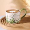 Design Sense Niche Wide Handle Office High Value Water Cup Coffee Cup, Home Couple Breakfast Cup