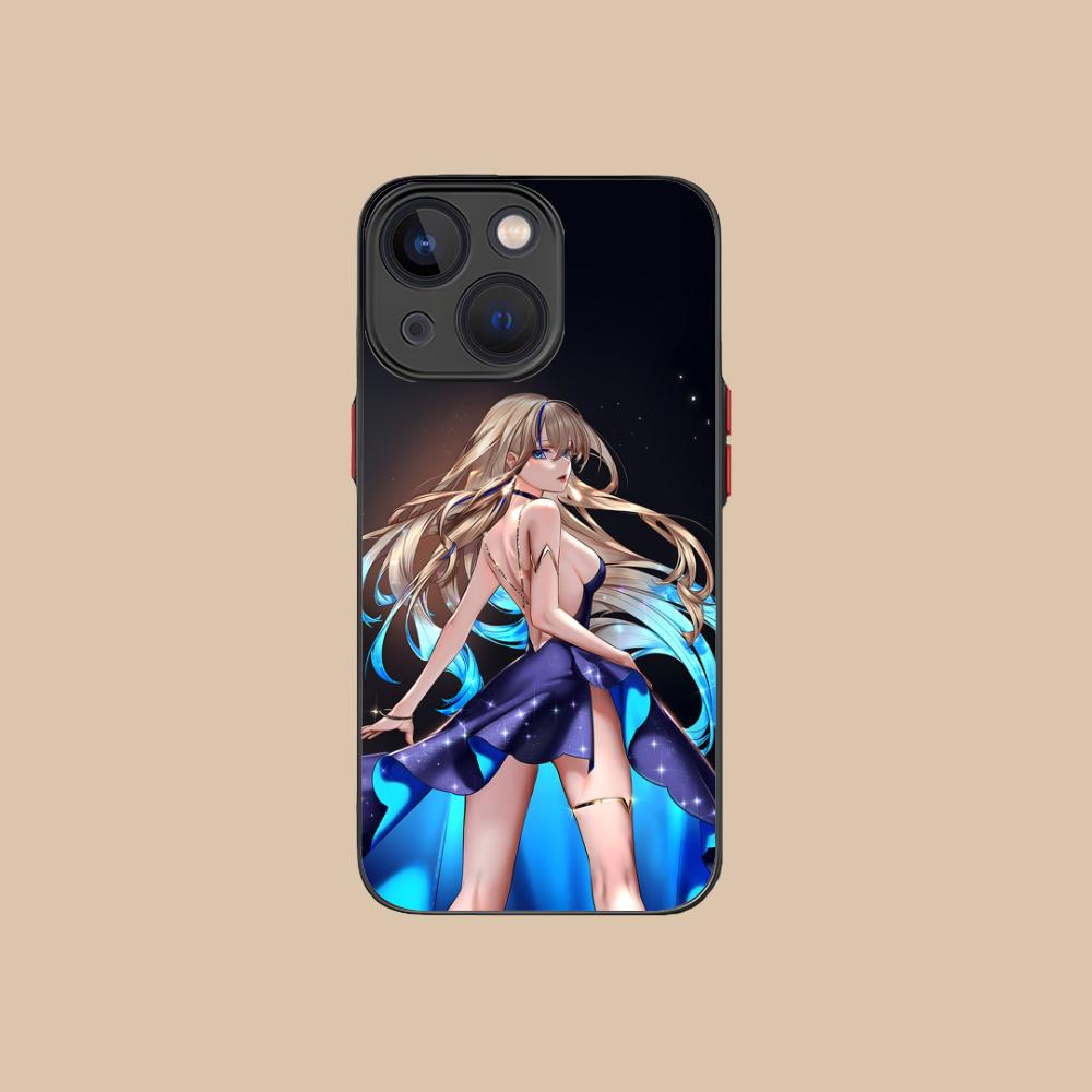 HSR Serval Silicone Mobile Phone Case for iPhone 17 16 15 14 13 12 11 X XR XS Air Pro Max Plus Mini Colorful Cover