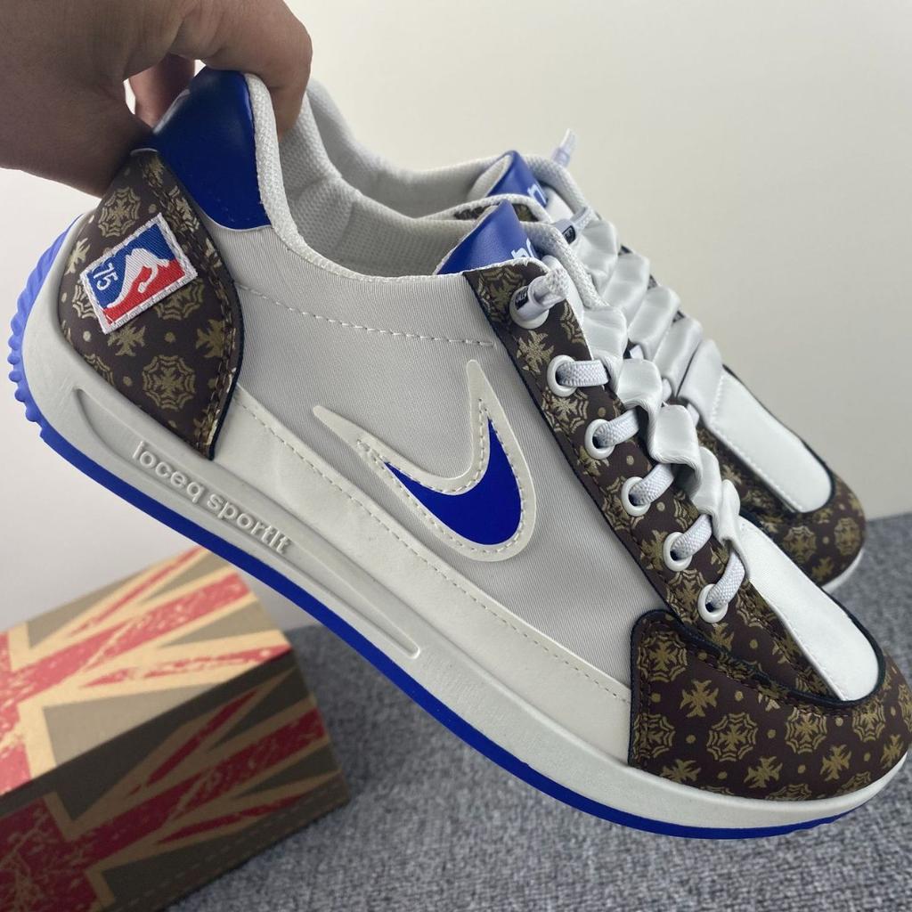 Zapatos de hombre moda zapatos de skate de alta gama de caña baja suela blanda transpirables y cómodos versátiles deportivos y de ocio zapatos Forrest Gump