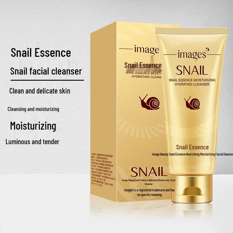 Snail Essence Radiant Moisturizing Cleanser: Pore-Minimizing & Hydrating Facial Skincare