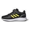 adidas Runfalcon 2.0 Little Kid Black Beam Yellow Kids Sneakers Blue Core-Black Beam-Green HR1394
