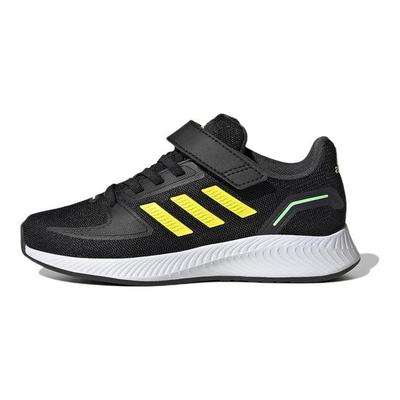 Runfalcon 2.0 Mały Dzieciak Czarny Promienny Żółty Dziecięce Sneakersy Niebieski Core-Black Promienny Zielony HR1394