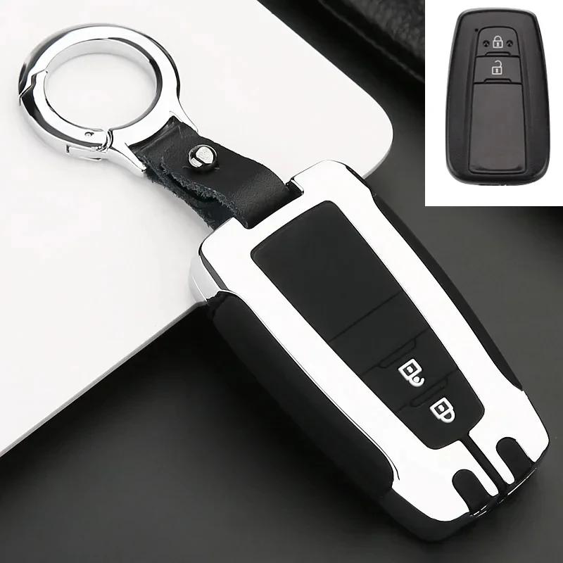 Car Key Case Cover for Toyota Avalon Camry RAV4 Prius CHR C-HR Corolla Land Cruiser Prado Auris Avensis Verso Yaris QG5