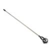 Rotary Lawn Edger with Single Wheel Manganese Stainless Steel Manual Lawn Edging Cutter with Handle