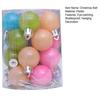 Christmas Ball Ornaments Colored Xmas Tree Hanging Balls Shatterproof Plastic Baubles for Holiday Party Decoration