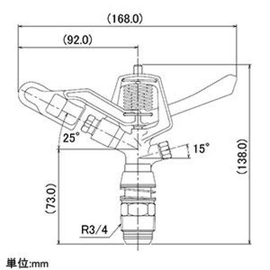 KAKUDAI Sprinkler 5476-20