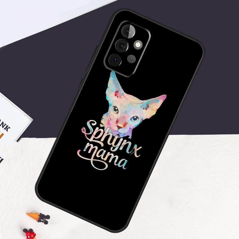 

Sphynx Cat Case For Samsung Galaxy A14 A55 A06 A05 A36 A26 A16 A54 A34 A22 A32 A52 A35 A15 A53 A13 A56 Samsung A22 4G