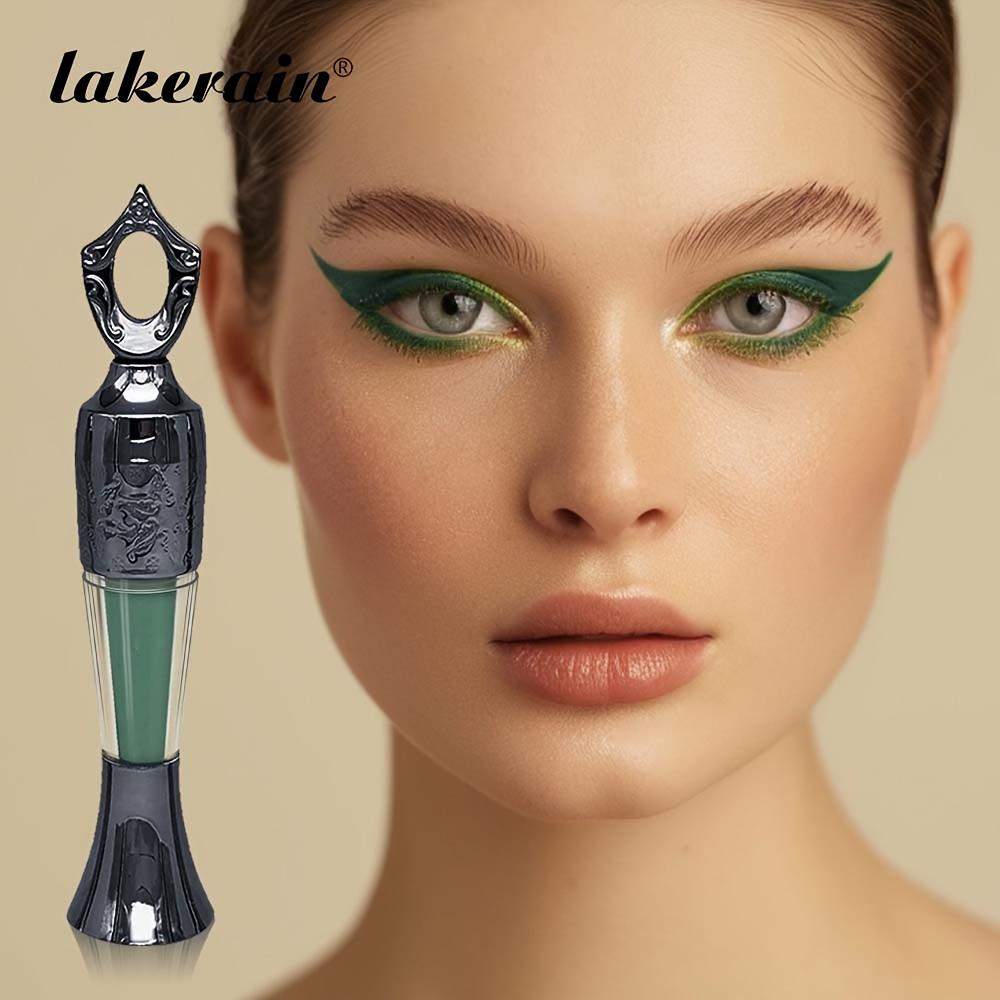 Powder Eyeliner 100% Natural Powder Long-Lasting Eyeliner Arabic Liner (Black/Green) Eyeliner for Middle Eastern Africa Women