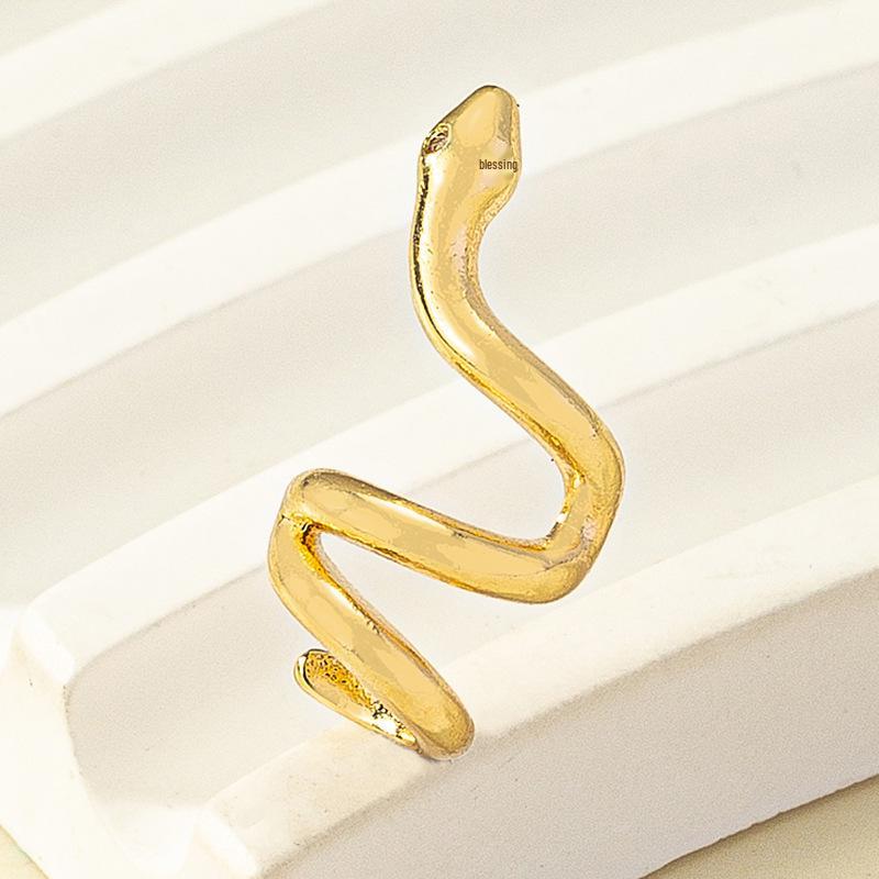 Butterfly Diamond U-Shaped Nose Clip - European & American Style, No Piercing Needed