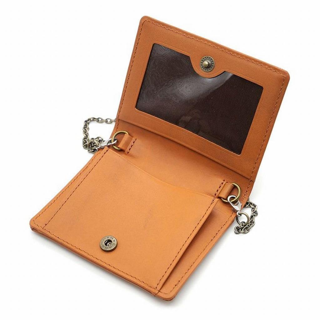 [Wachifield] Dayan the Cat, Genuine Leather, Removable Chain, Sighisoara Two-Sided Chain Pass