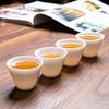 Ceramic Glass Travel Tea Set Portable Quick-off Cup Chinese Kungfu Tea Set Net Celebrity Gift Set L12