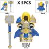medieval Warcraft Strom Guard Featuring Arthas Accessories Scenes Building Blocks Figures Toy for Children Gifts DT8902 DT8904