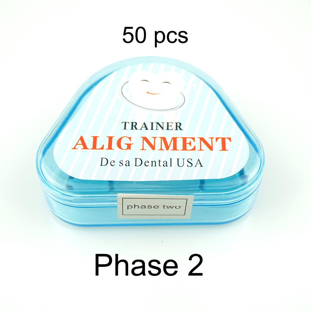Durable And Safe 50Pcs Dental Silicone Orthodontic Braces Appliance Braces Alignment Trainer Teeth Retainer Bruxism Mouth Guard Tooth Whitening