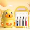 Anti Sticking Lead Pencil Sharpener Duck Shaped Hand-cranked Mechanical Tool  Students