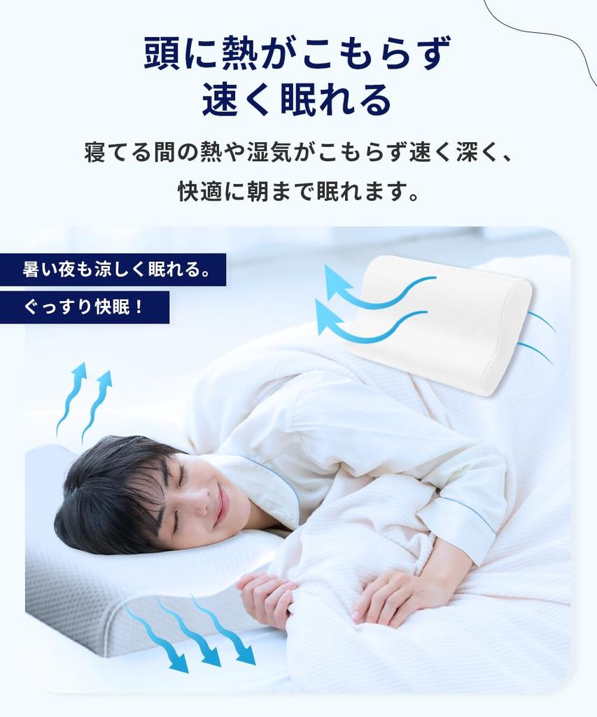 Nemuzo Pillow for Stiff Shoulders and Neck Height Fully Easy Daily Restful Sleep Gel Popular for Helping You Fall Asleep Pain, Adjustable, 10-Year
