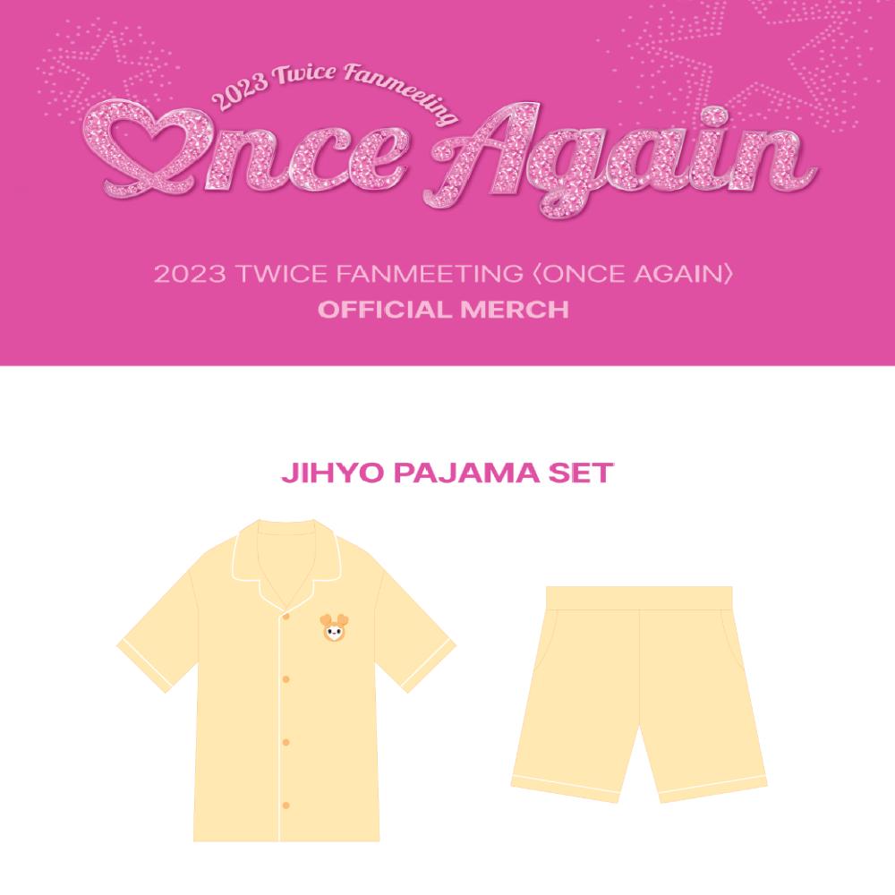 

Оформите предзаказ Пижамный комплект JIHYO «TWICE 2023 Fanmeeting Once Again»