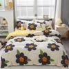 Cute Cartoon Print Duvet Cover 220x240 Lovely Pattern Adults Kids Quilt Cover AB Double-sided Comforter Covers No Pillow Cases