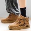 Men 's Casual Four Seasons Fashion Skateboarding Martin Students High Top Comfortable Sneakers Boys Trending Soft Sole Breathable Shoes