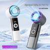 Portable Foldable Mini Handheld Fan with High-Speed Turbine and Semiconductor Cooling for 2026 Outdoor Use