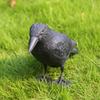 Plastic Fake Crow Decoration For Yard & Garden