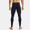 Under Armour Rush Series Letter Logo Compression Training Fitness Sports Long Pants Men Bottoms Black 1356625-001
