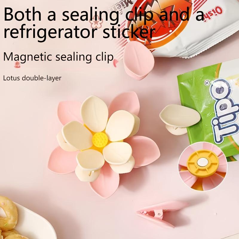 Petal Sealing Clip Creative Kitchen Snack Bags Food Freshness Sealing Clip Snack Sealing Storage Moisture Resistant Kitchenwares