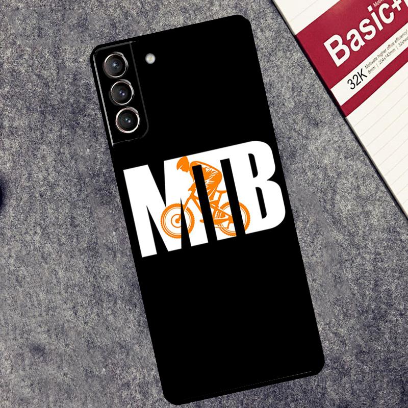 MTB Mountain Bike Cycling Bicycle Case For Samsung Galaxy S24 S23 S22 S21 Ultra Plus Note 10 Note 20 S8 S9 S10 S20 FE Cover