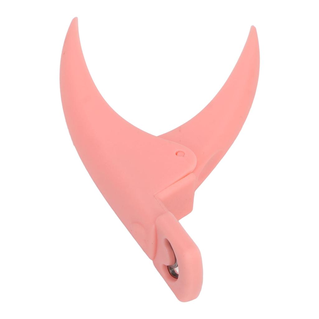 Nail Art Clipper Manicure Nail Tip Cutter Robust Simple Operating Fake False Nail Trimmer for DIY Pink