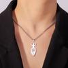 LIKGREAT Collana con Ciondolo Dea Ecate Acciaio Inossidabile Talismano Wicca Pagana Collana Dea Spirale Amuleto Magico Gioielli