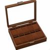 Watch and Jewelry Storage Box Soft Velvet Lining Wooden MultiCompartment Design Glass