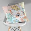 Furry Fabulous Beasts Throw Pillow Case Living Room Sofa Cushion Cover For Home Bedroom Decoration Protector