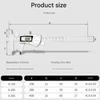 Professional Electronic Vernier Caliper Stainless Steel Body Double Unit Conversion Clear LCD Screen 0.01mm Resolution