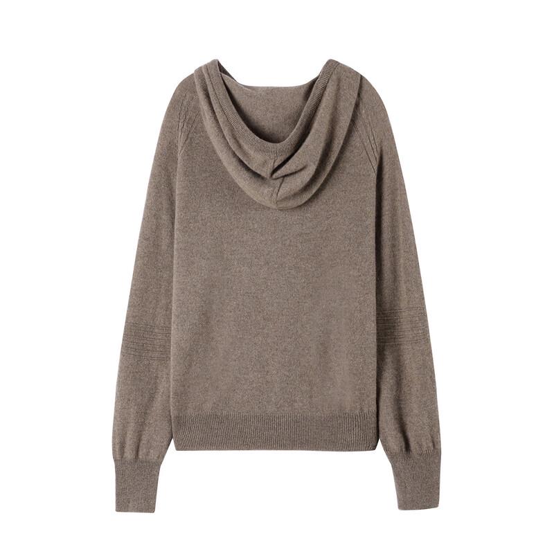 Tianshan 100% Cashmere Hooded Sweater
