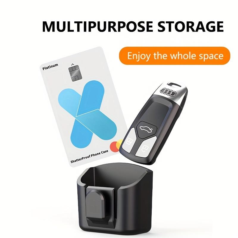 Universal Car Dashboard Key Storage Box Auto Back Self-Adhesive Organizer Box Dashboard Organizer Car Stowing Tidying Accessorie