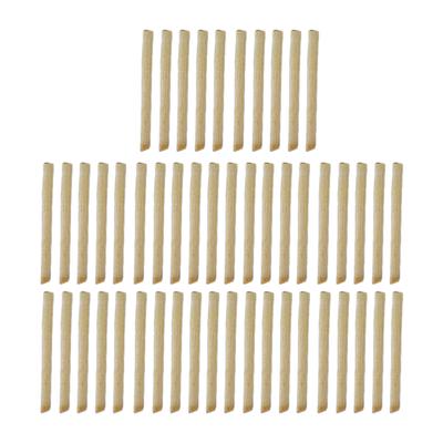 50pcs Tea Stem Stud Earrings Prevent Inflammation Tea Rod Curing Ear Hole Stick for WomenThick