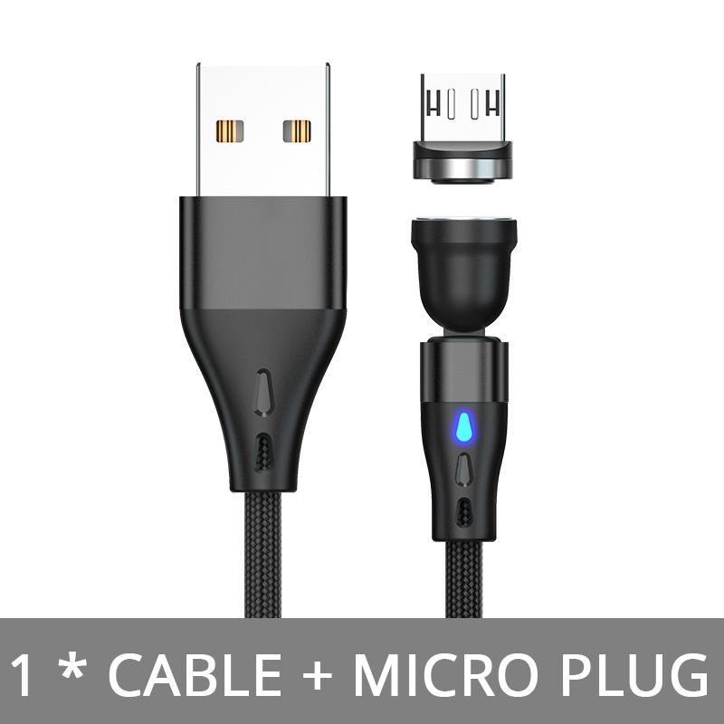 Punte magnetiche a 7 pin Cavo magnetico Tipo C Micro USB Magnete Parte di ricambio Adattatore magnetico per ricarica rapida Punte per iPhone