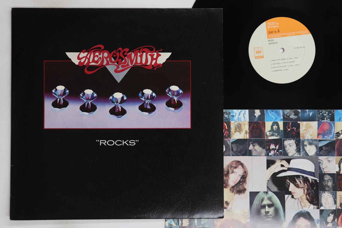 

LP Record AEROSMITH - Rocks 25AP78 CBS SONY 1977 Japan Rock Used